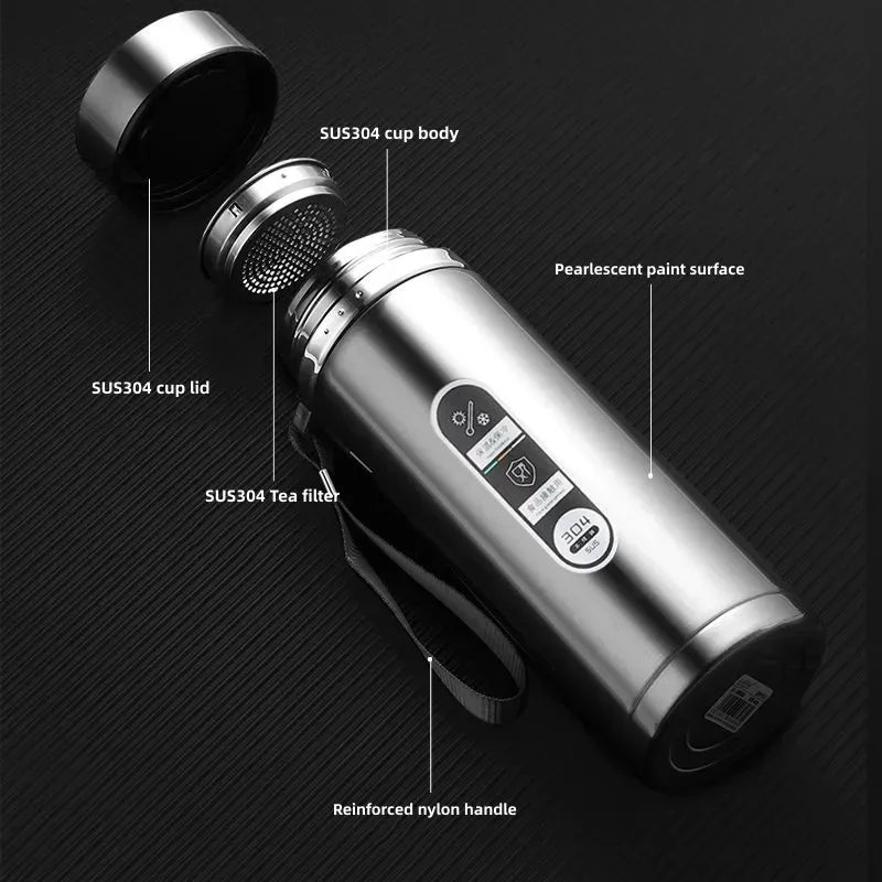 Premium Stainless Steel Thermos with LED Display™